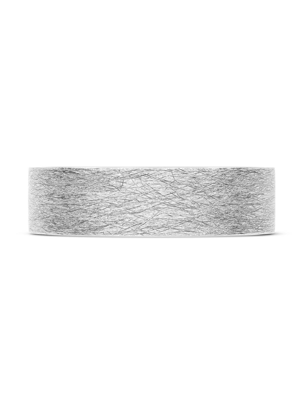 Classic Flat in Brushed Finish Wedding Band