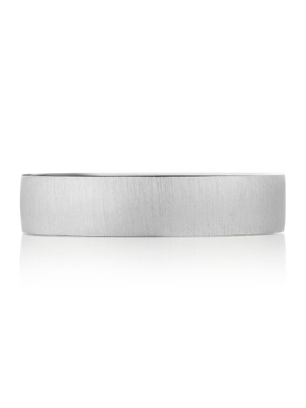 Classic Flat in Satin Finish Wedding Band