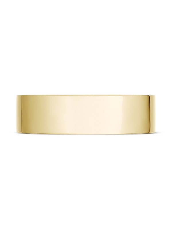 Classic Flat in High Polish Finish Wedding Band