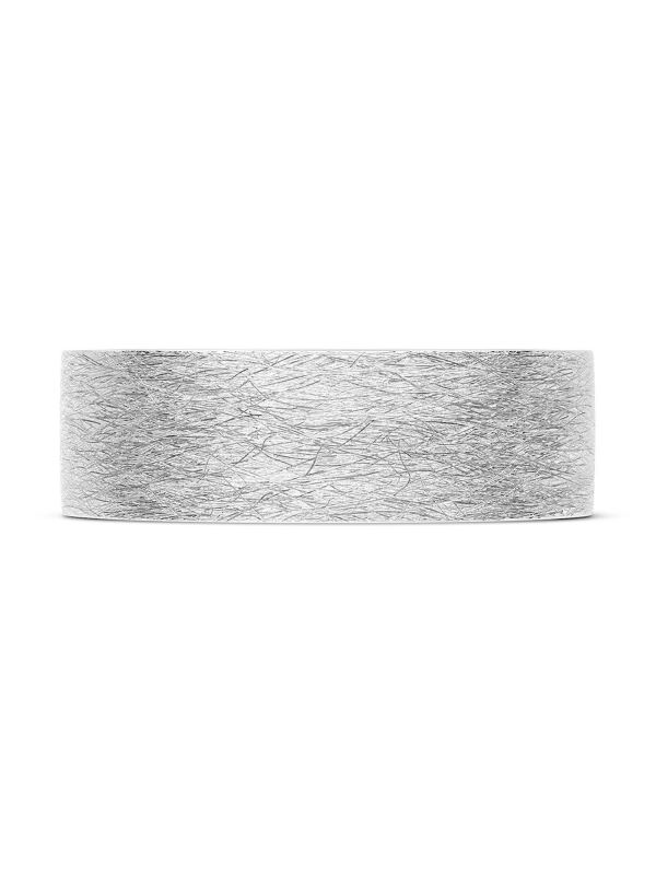 Classic Flat in Brushed Finish Wedding Band
