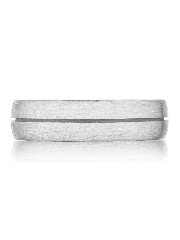 Classic Streamline in Brush Finish Wedding Band