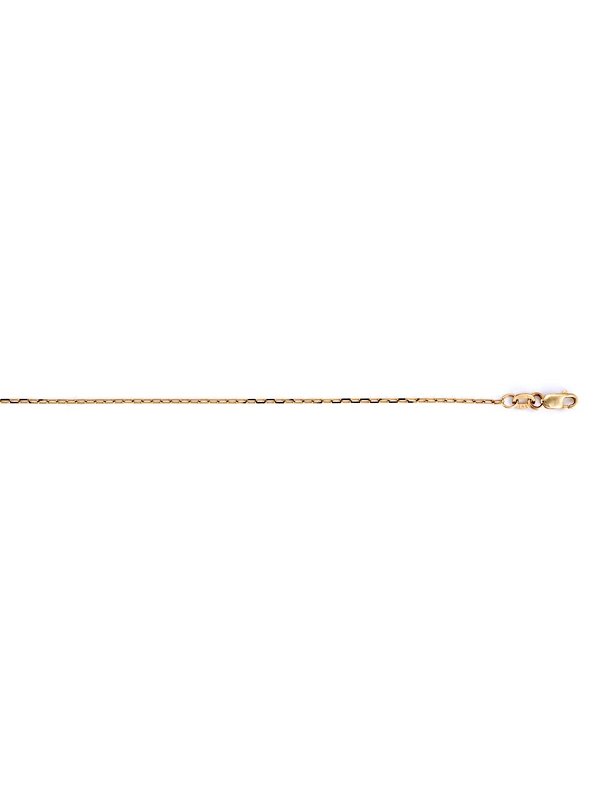 18KT Yellow Oval Link 1.2mm
