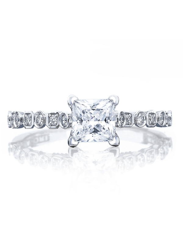 Princess Solitaire Engagement Ring