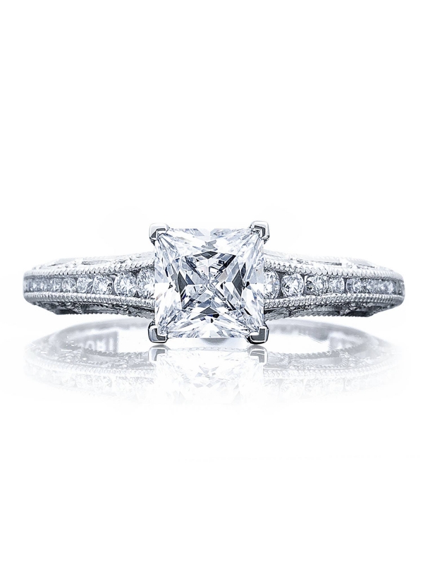 Princess Solitaire Engagement Ring