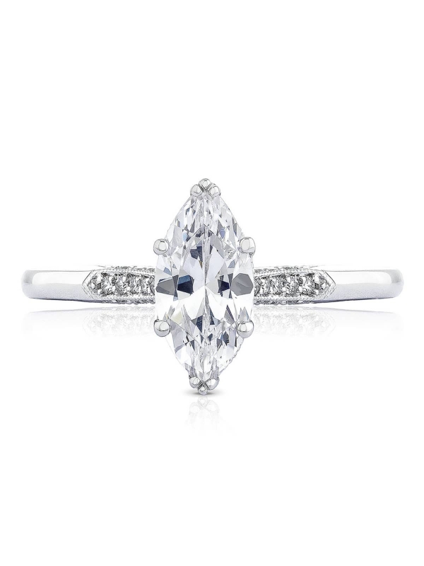 Marquise Solitaire Engagement Ring