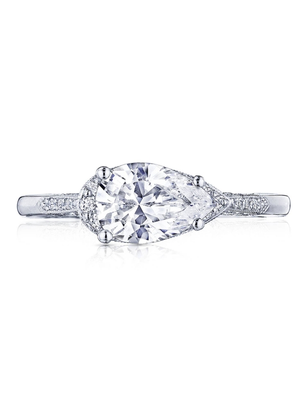 Pear Solitaire Engagement Ring