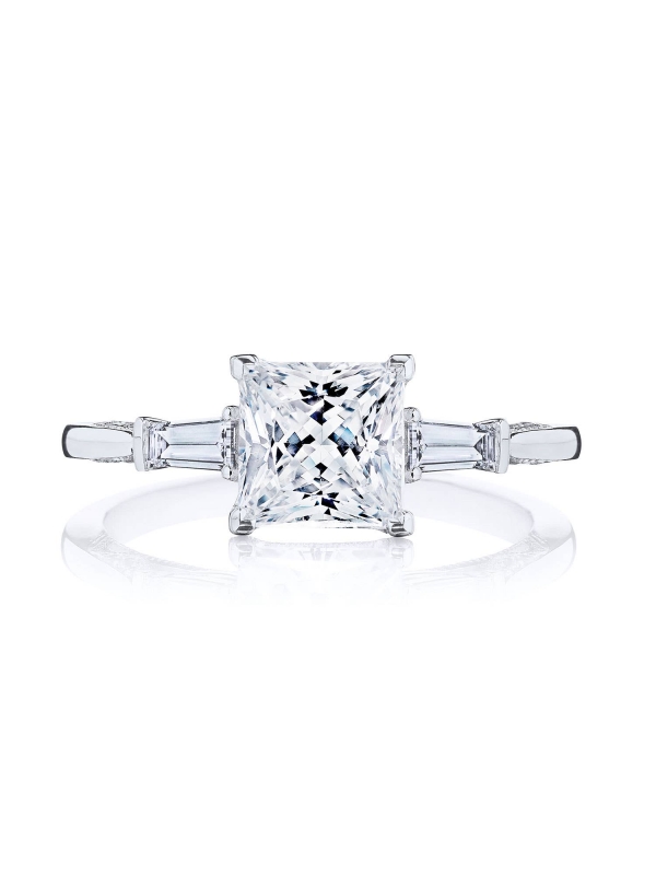 Princess 3-Stone Engagement Ring