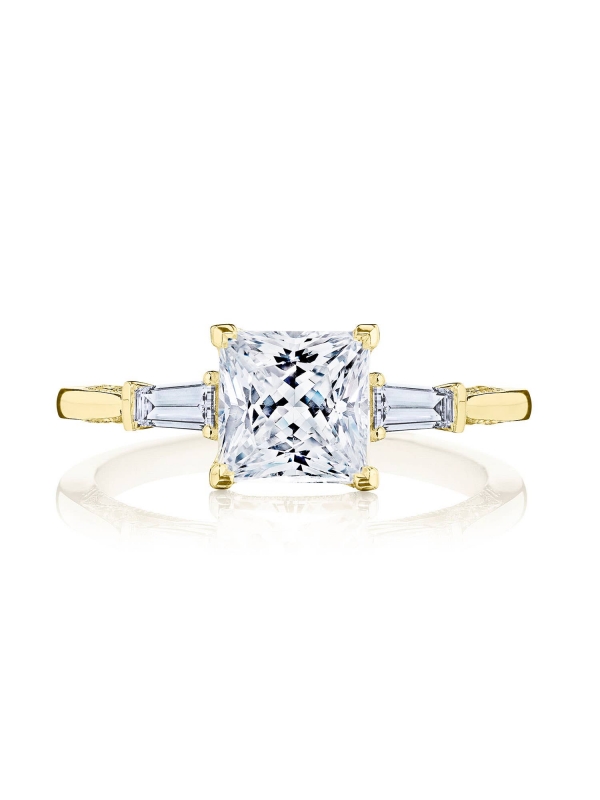 Princess 3-Stone Engagement Ring