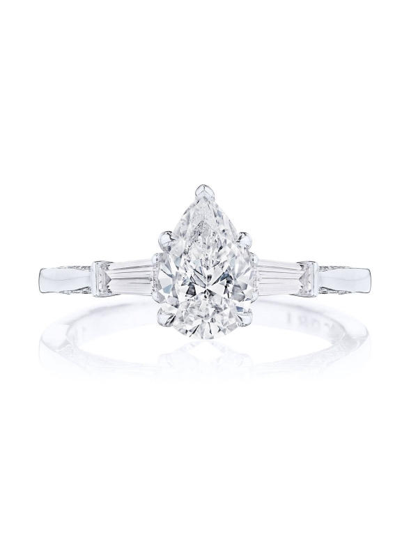 Pear 3-Stone Engagement Ring