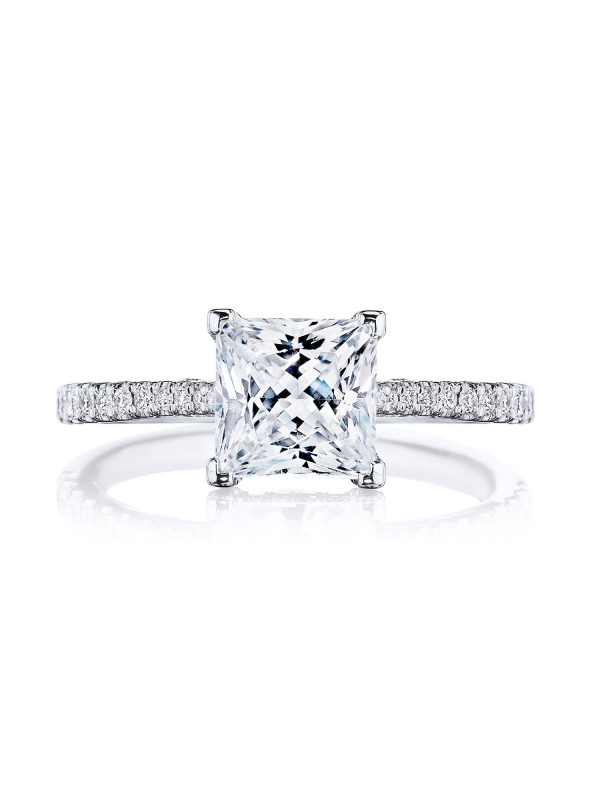 Princess Solitaire Engagement Ring