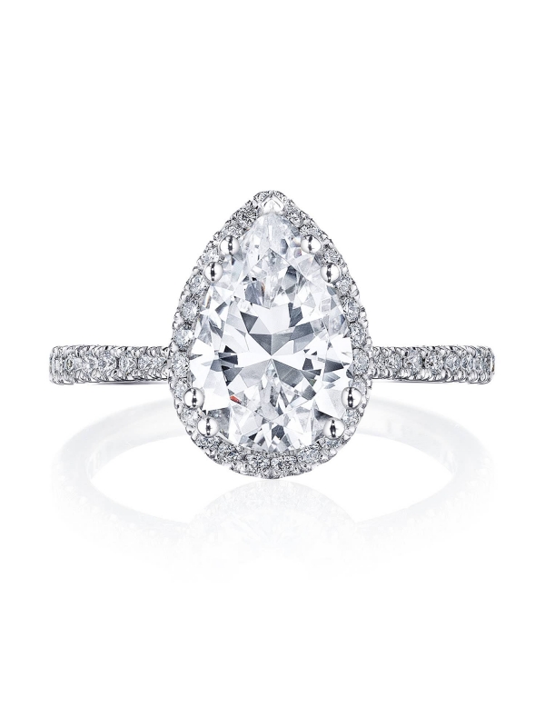 Pear Bloom Engagement Ring