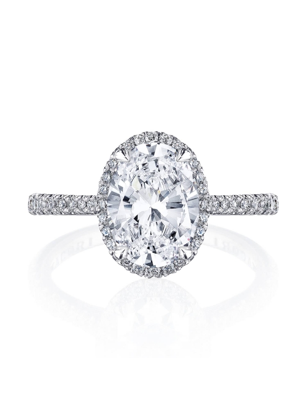 Oval Bloom Engagement Ring