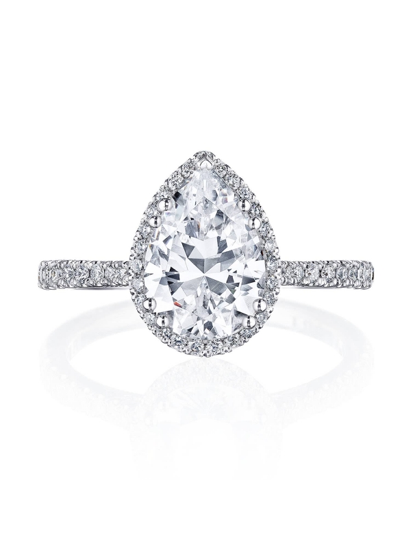 Pear Bloom Engagement Ring