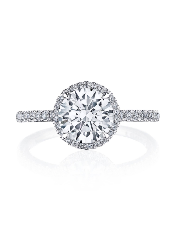 Round Bloom Engagement Ring