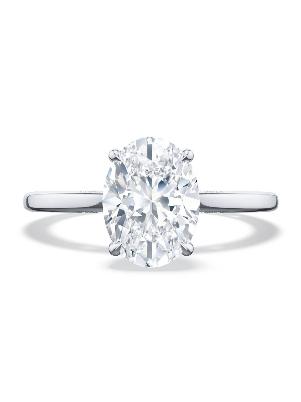 Oval Solitaire Engagement Ring