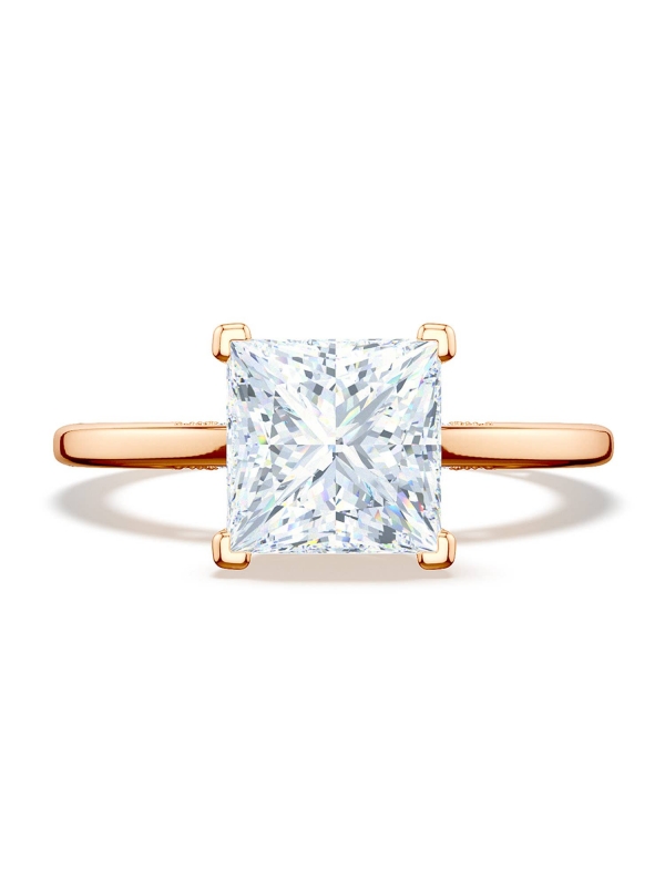 Princess Solitaire Engagement Ring