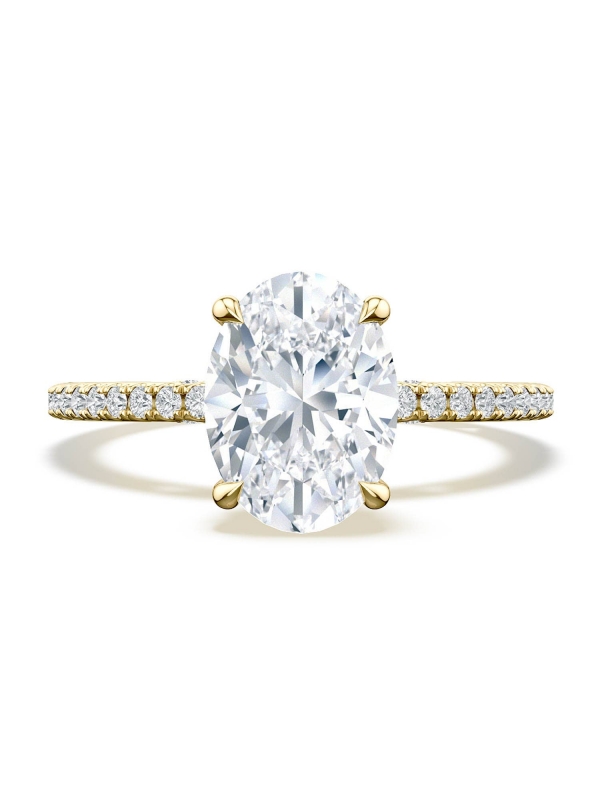 Oval Solitaire Engagement Ring