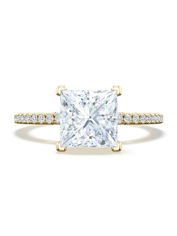 Princess Solitaire Engagement Ring
