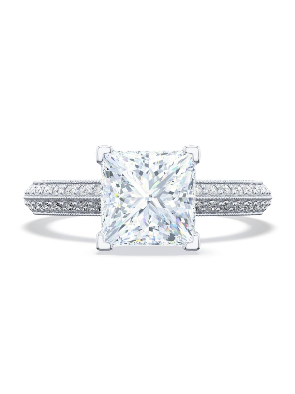Princess Solitaire Engagement Ring