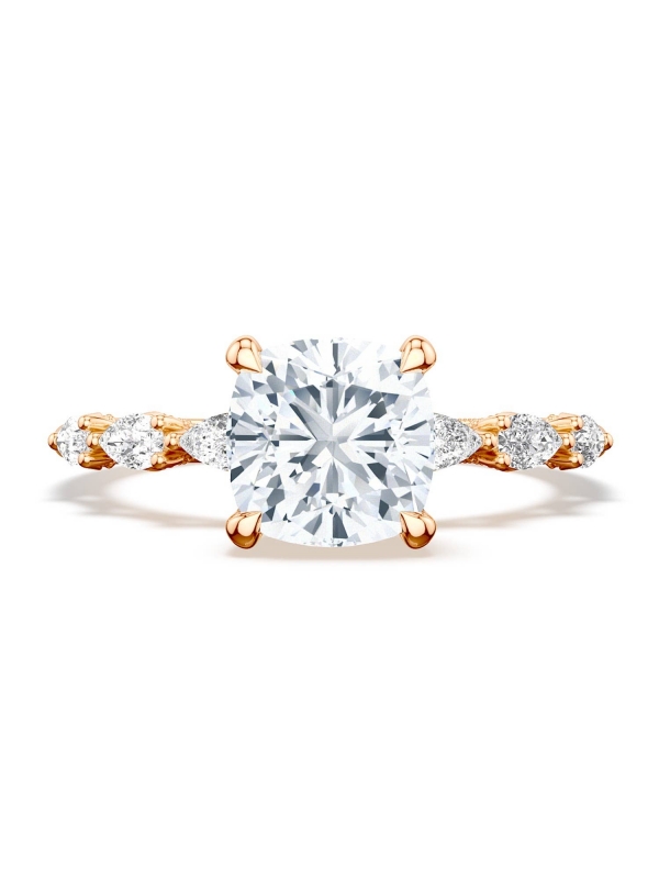 Cushion Solitaire Engagement Ring