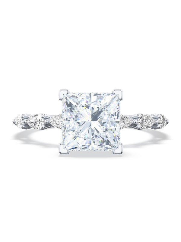 Princess Solitaire Engagement Ring