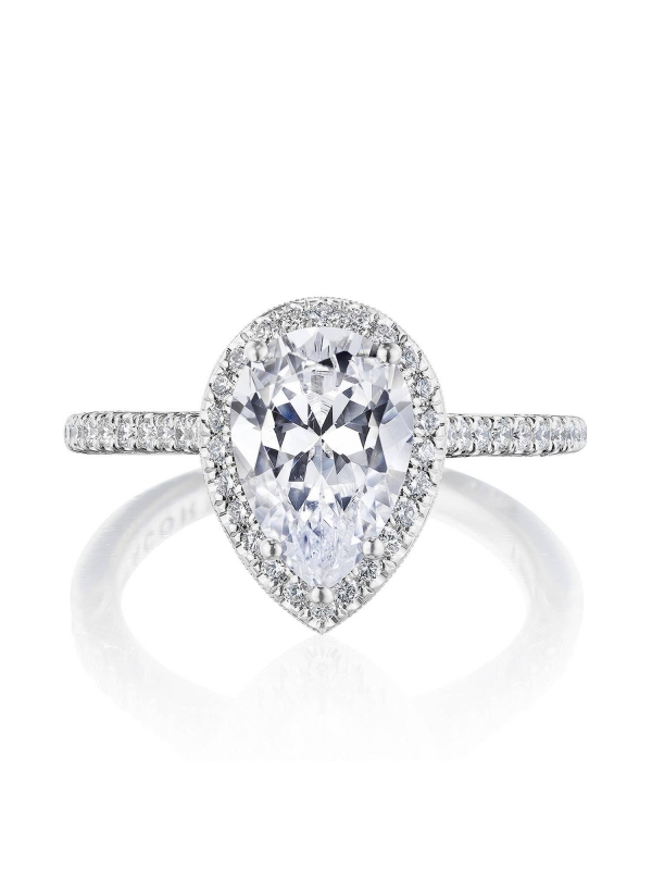 Pear Bloom Engagement Ring