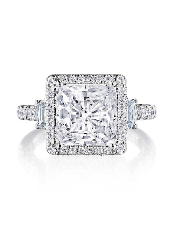 Princess 3-Stone Engagement Ring