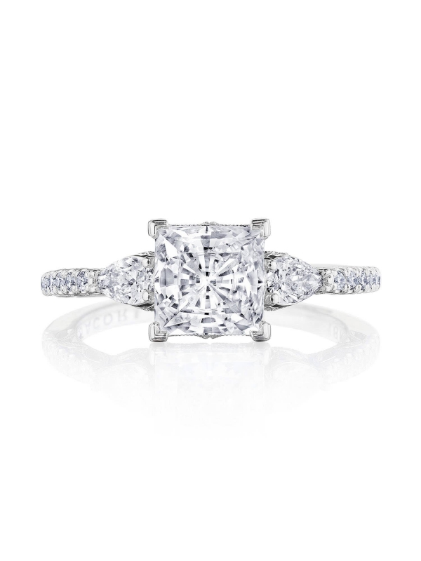 Princess 3-Stone Engagement Ring