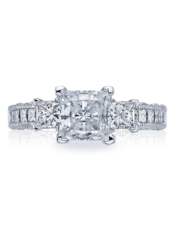 Princess 3-Stone Engagement Ring