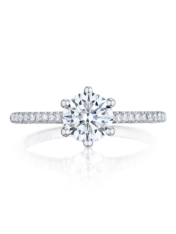Round Solitaire Engagement Ring