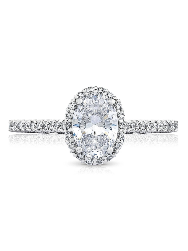 Oval Bloom Engagement Ring