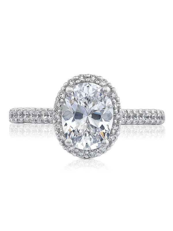 Oval Bloom Engagement Ring