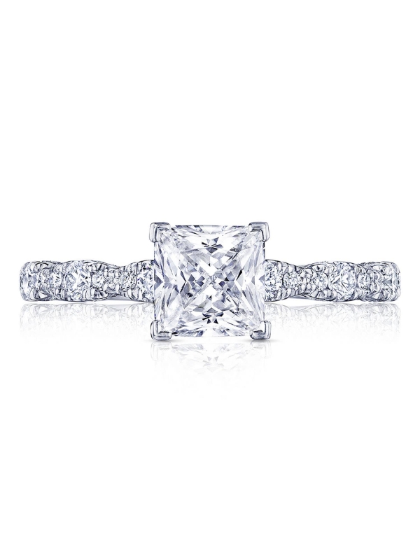 Princess Solitaire Engagement Ring