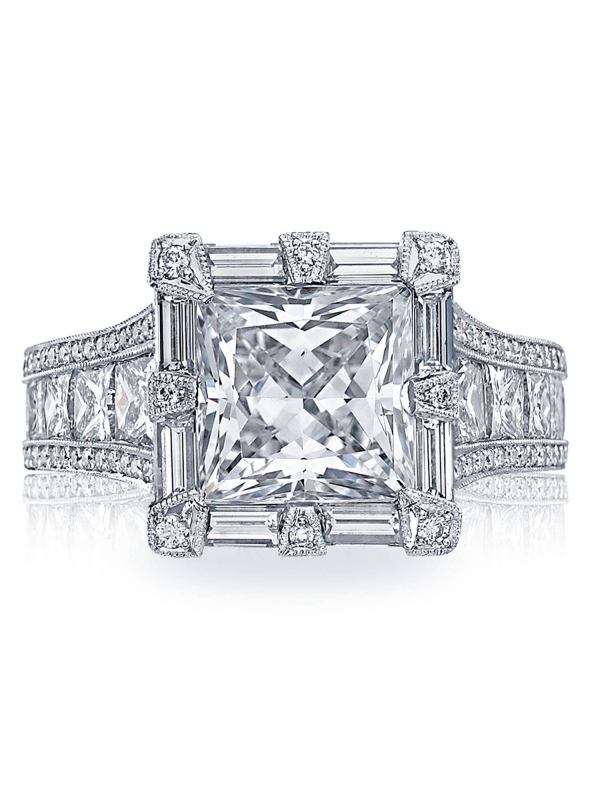 Princess Bloom Engagement Ring