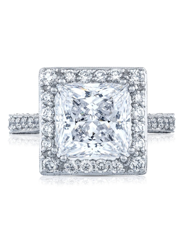 Princess Bloom Engagement Ring