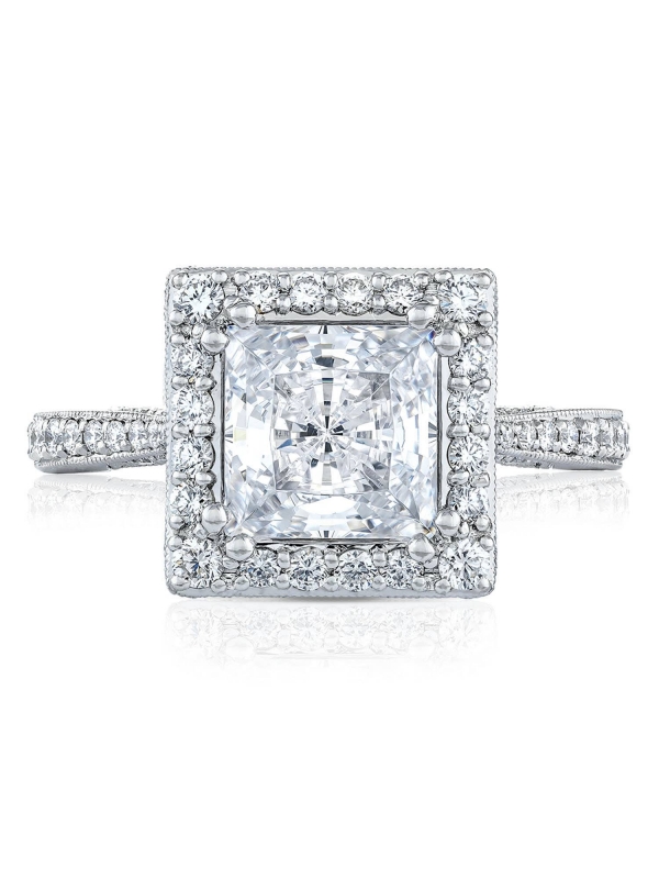 Princess Bloom Engagement Ring