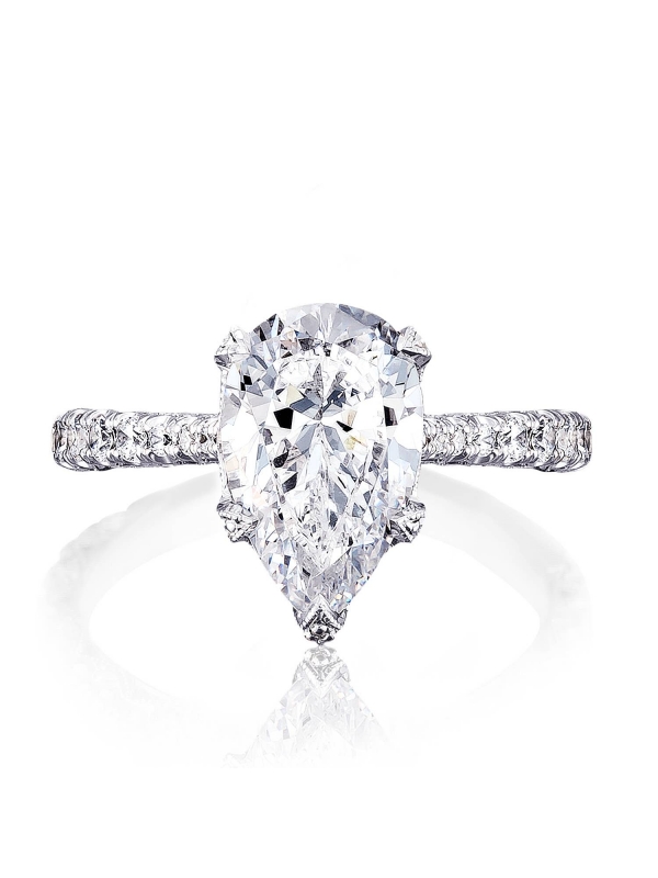 Pear Solitaire Engagement Ring