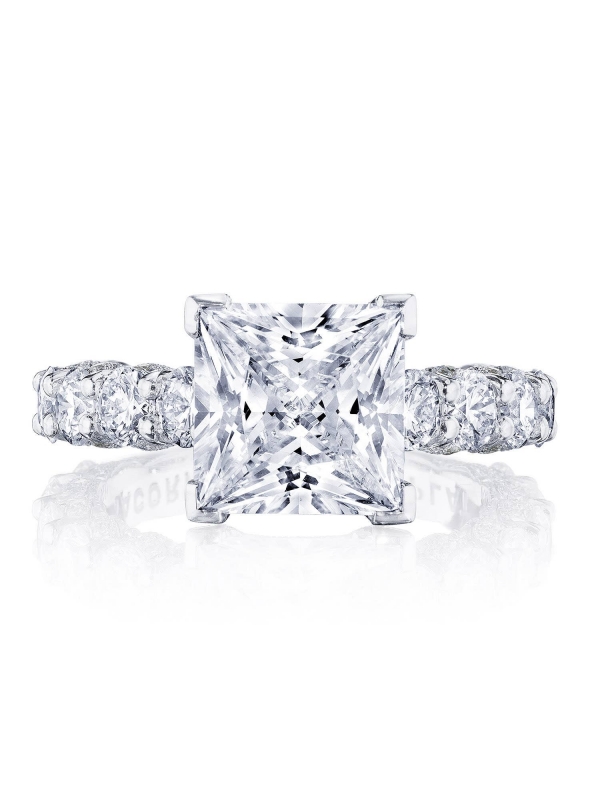 Princess Solitaire Engagement Ring