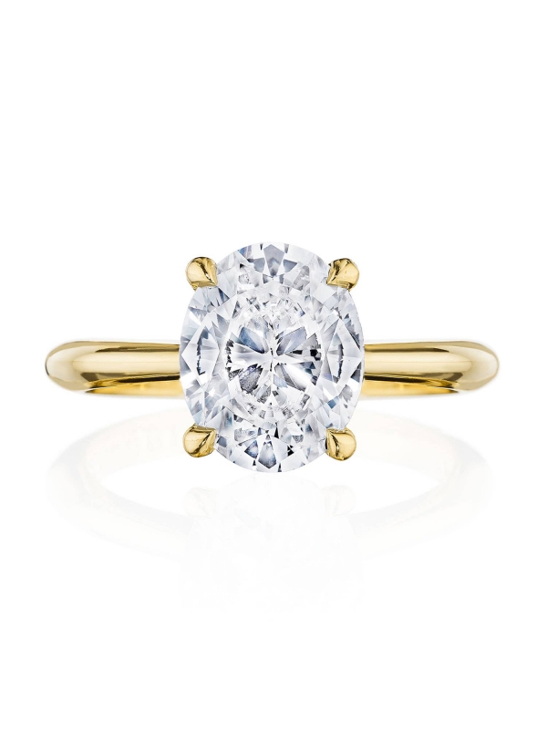 Oval Solitaire Engagement Ring