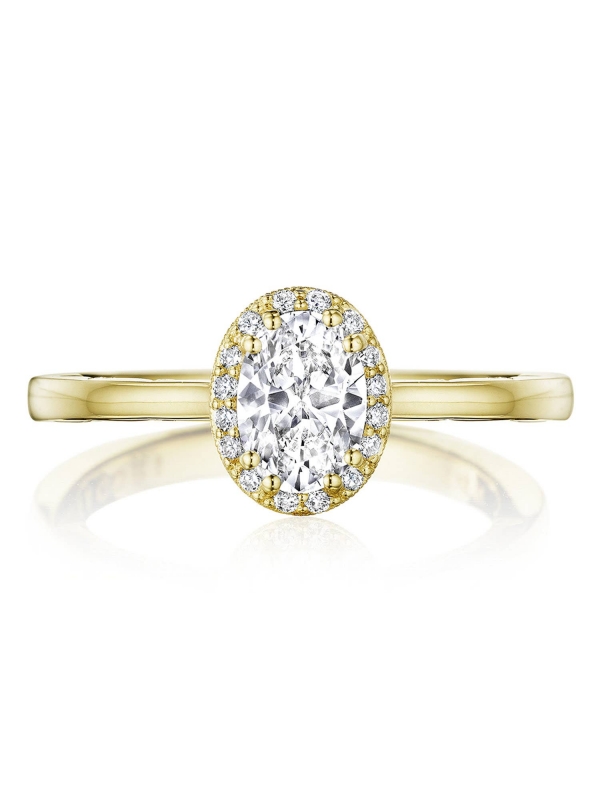 Oval Bloom Engagement Ring