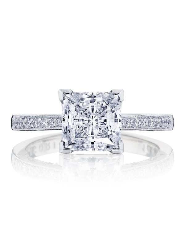 Princess Solitaire Engagement Ring