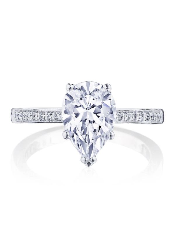 Pear Solitaire Engagement Ring