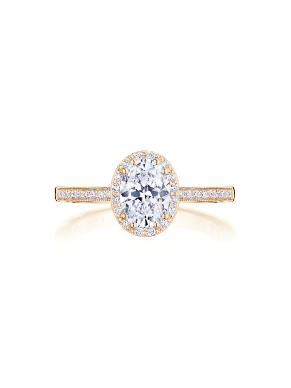 Oval Bloom Engagement Ring
