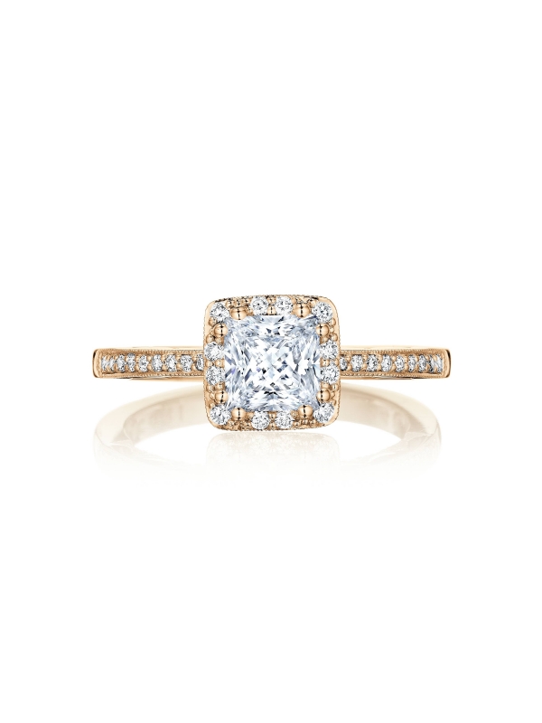 Princess Bloom Engagement Ring