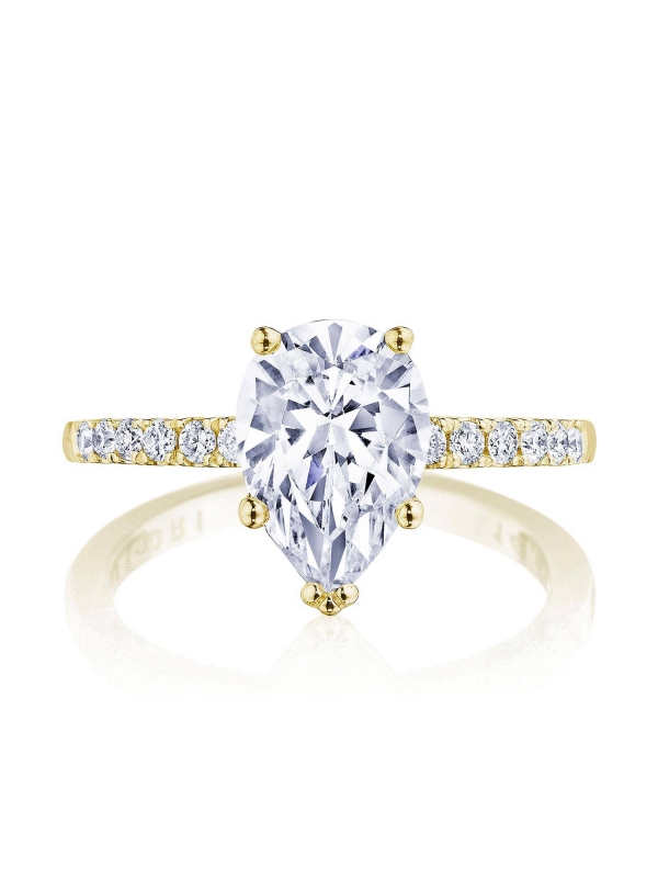 Pear Solitaire Engagement Ring