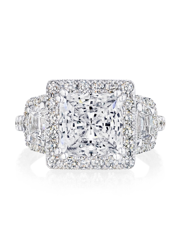 Princess 3-Stone Engagement Ring