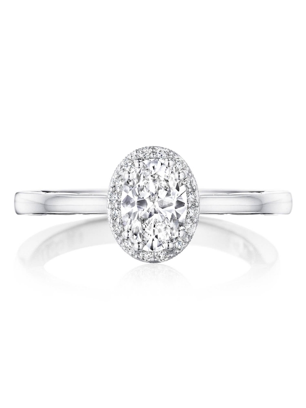 Oval Bloom Engagement Ring