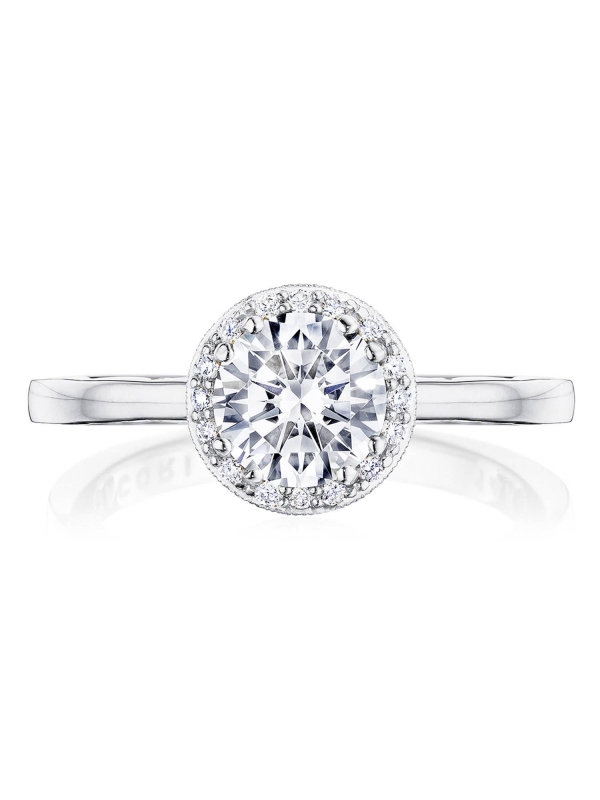 Round Bloom Engagement Ring