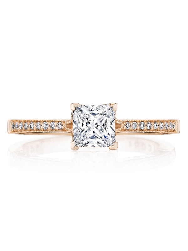 Princess Solitaire Engagement Ring