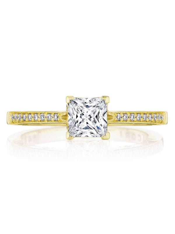 Princess Solitaire Engagement Ring